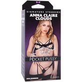 Doc Johnson Signature Strokers Anna Claire Clouds Pocket Pussy Masturbators and Strokers